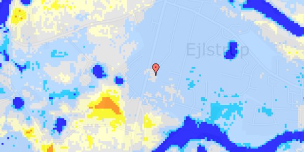 Ekstrem regn på Pilevej 1