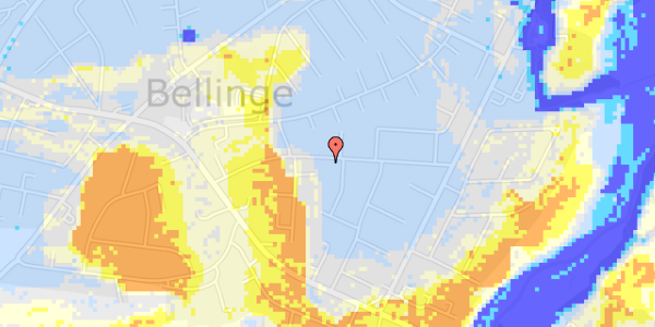 Ekstrem regn på Plovgårdsvej 20