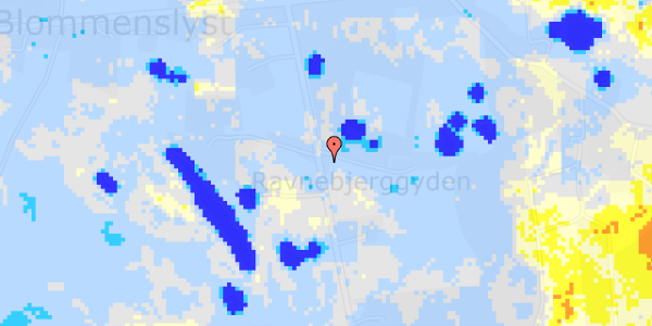 Ekstrem regn på Ravnebjerggyden 30