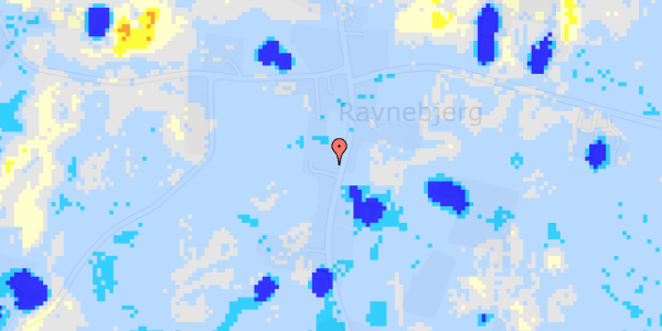 Ekstrem regn på Ravnebjerggyden 91A