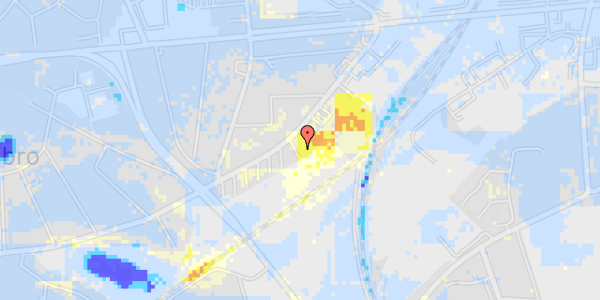 Ekstrem regn på Roesskovsvej 34A, 1. 112