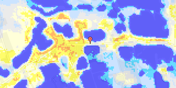 Ekstrem regn på Rolighedsvej 122