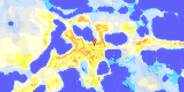 Ekstrem regn på Rolighedsvej 136B