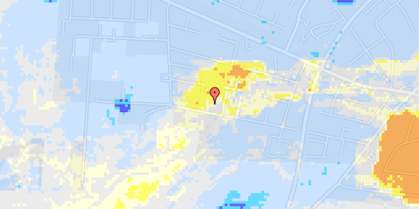 Ekstrem regn på Rughøjvej 78