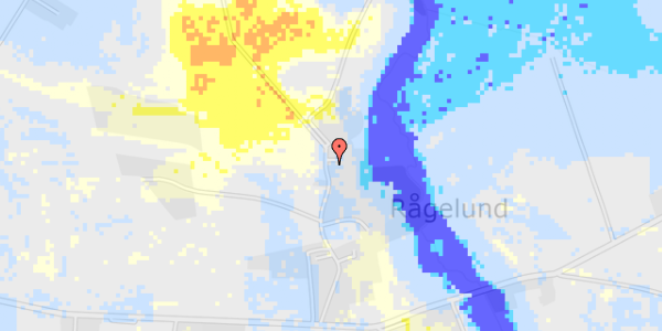 Ekstrem regn på Rågelundsgyden 19