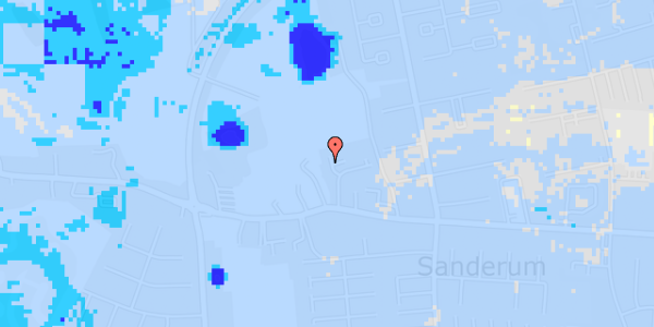 Ekstrem regn på Sanderumhaven 20