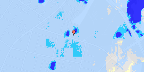 Ekstrem regn på Sandhusvej 46