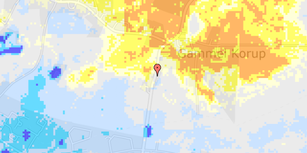 Ekstrem regn på Sandvadgyden 44