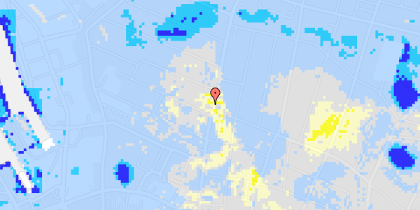 Ekstrem regn på Skibhusvej 102B