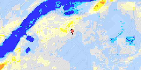 Ekstrem regn på Skovbakken 61