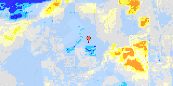 Ekstrem regn på Skovbrynet 24