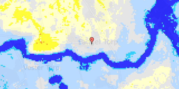 Ekstrem regn på Skærevej 8