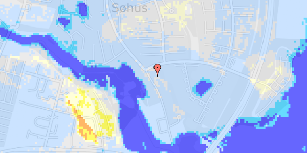 Ekstrem regn på Slettensvej 88