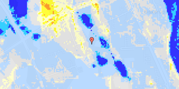 Ekstrem regn på Slåenhaven 158