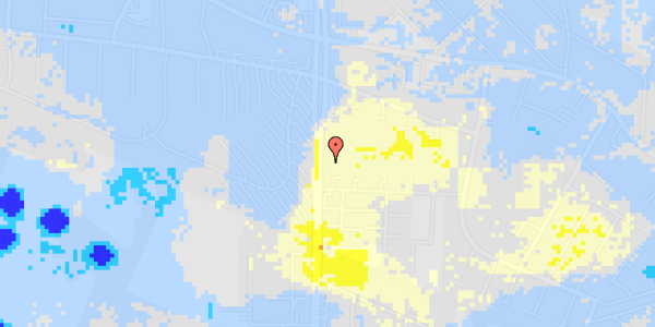 Ekstrem regn på Snorresvej 67, 2. tv