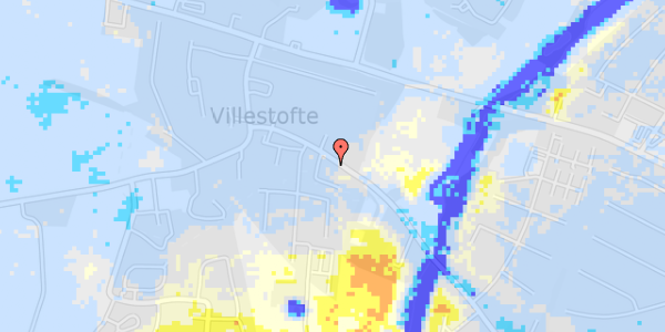 Ekstrem regn på Spangsvej 96