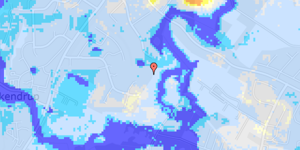 Ekstrem regn på Storkeløkken 256