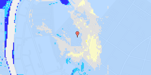 Ekstrem regn på Strynøgade 10, 1. th