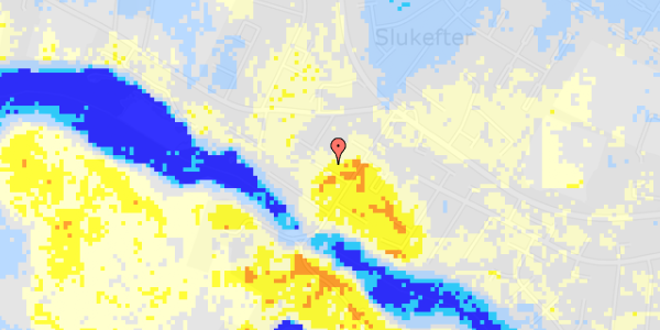 Ekstrem regn på Søbakkevej 21B