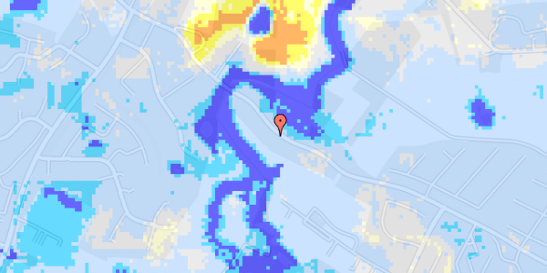 Ekstrem regn på Søhusvej 82