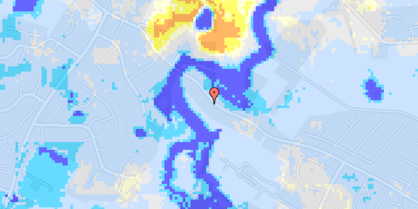 Ekstrem regn på Søhusvej 84