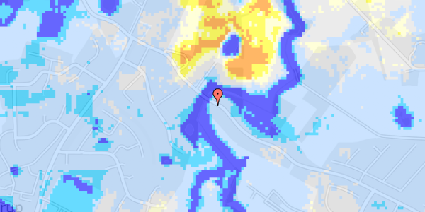 Ekstrem regn på Søhusvej 96