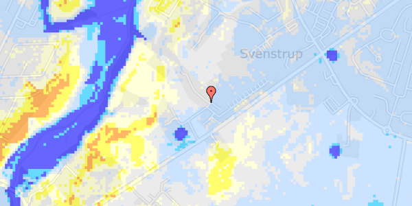 Ekstrem regn på Sønderdalen 2