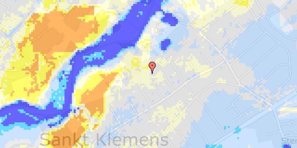 Ekstrem regn på Søvangen 8