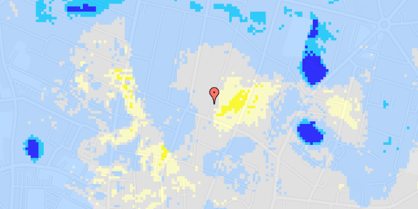 Ekstrem regn på Teisensvej 2C, 2. th