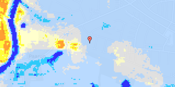 Ekstrem regn på Thorsteinvænget 10