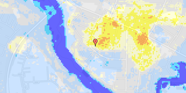 Ekstrem regn på Thune Nielsens Vej 28