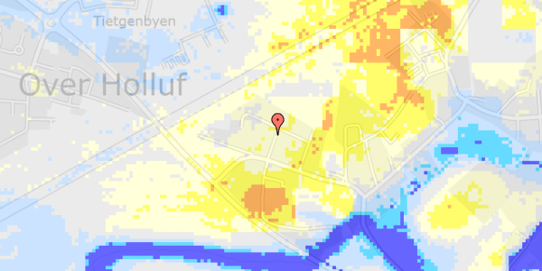 Ekstrem regn på Toften 22