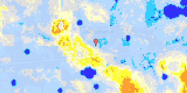 Ekstrem regn på Tornmarksvej 6