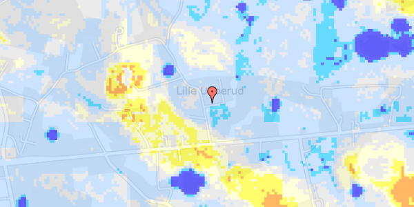 Ekstrem regn på Tornmarksvej 35