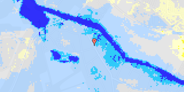 Ekstrem regn på Travbanevej 13