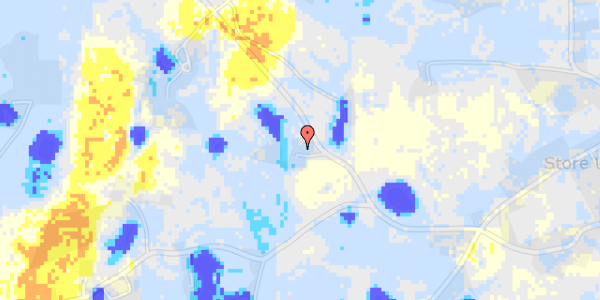 Ekstrem regn på Troelsevej 96