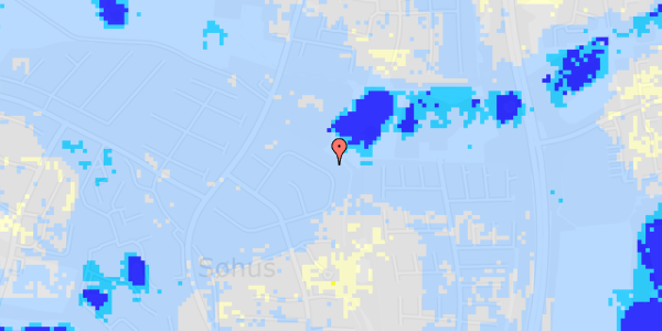 Ekstrem regn på Tønnesvej 21