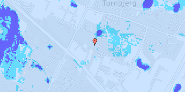 Ekstrem regn på Unsbjergvej 30B