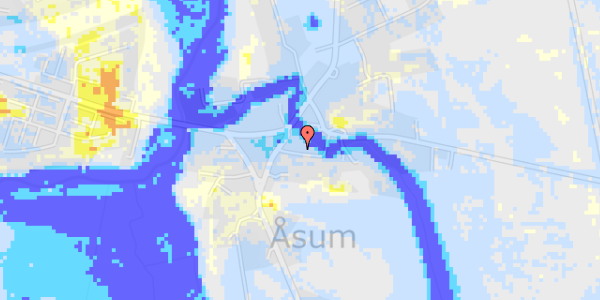 Ekstrem regn på Væverstræde 4