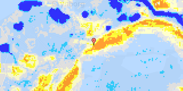 Ekstrem regn på Øghavehusvej 10