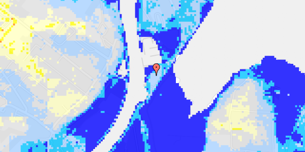 Ekstrem regn på Østre Kanalvej 10