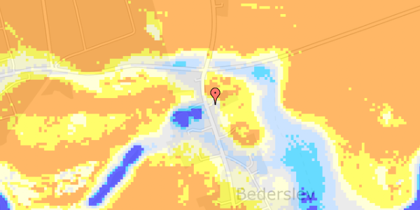 Ekstrem regn på Bederslev 6