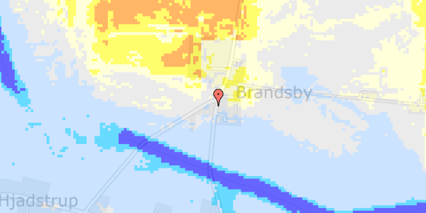 Ekstrem regn på Brandsbyvej 12