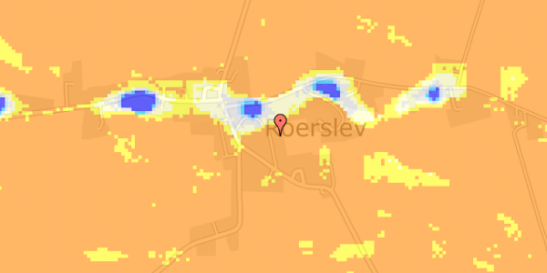 Ekstrem regn på Dalene 32