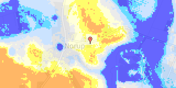 Ekstrem regn på Egensevej 7