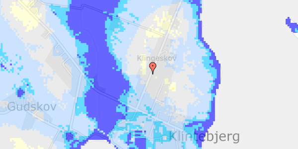 Ekstrem regn på Klingeskov 18