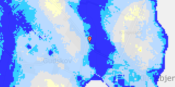 Ekstrem regn på Klintebjergvej 121