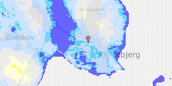 Ekstrem regn på Klintebjergvej 153