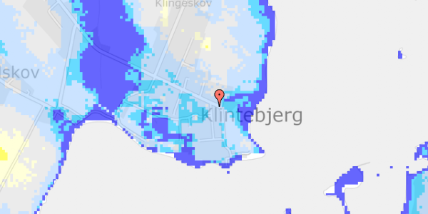 Ekstrem regn på Klintebjergvej 171