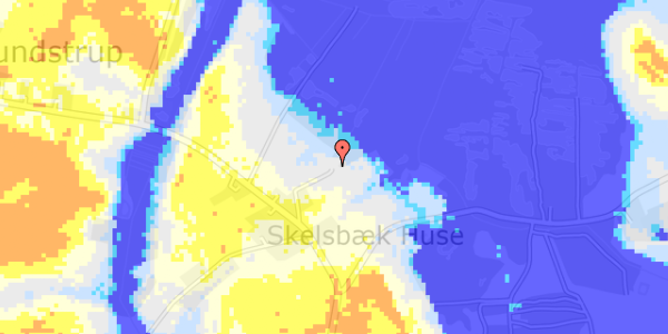 Ekstrem regn på Krogsbøllevej 11